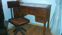 Secretaria  vintage ( só a secretária)