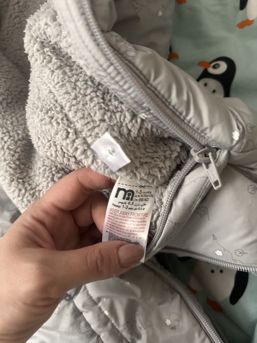 Зимовий комбинезон дитячий mothercare 68 розмір для дівчинки/хлопчика