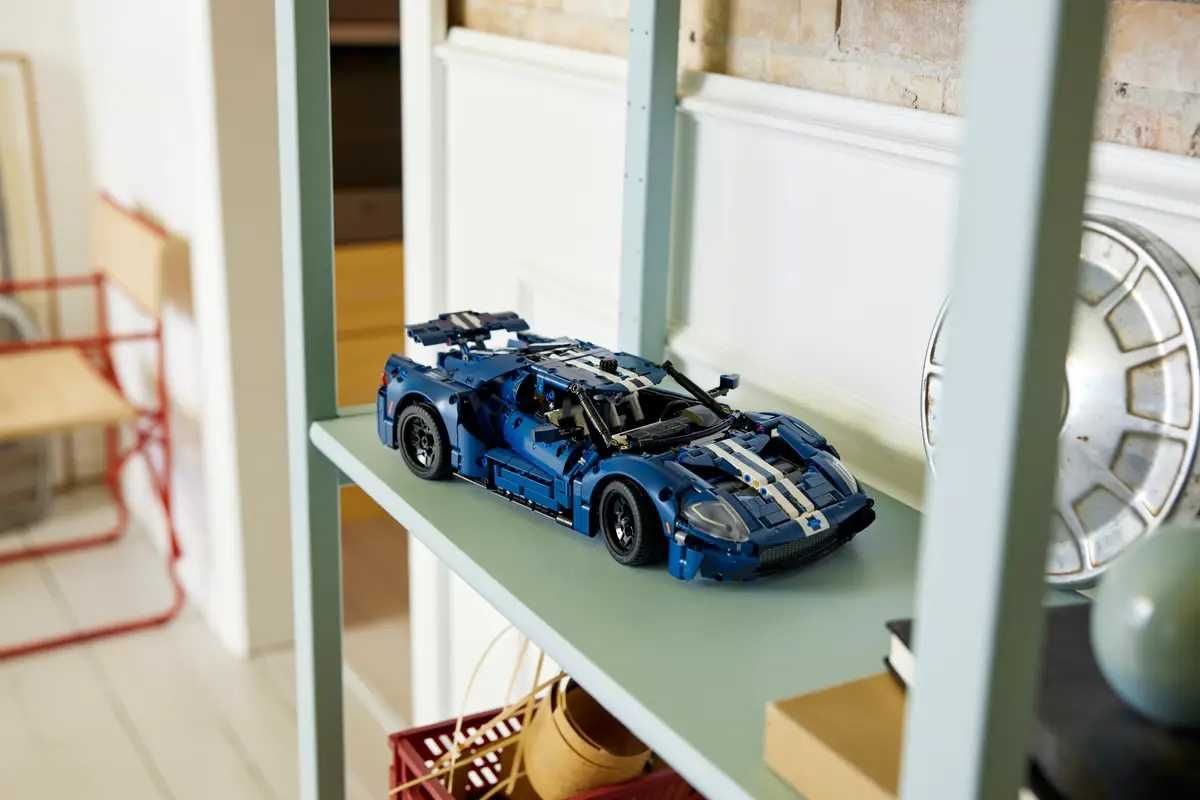 Конструктор 1в1 Lego Technic 42154 - Ford GT 2022 на 1466 дет, КОРОБКА