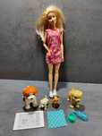 Mattel Barbie Lalka opikunka piesków + pieski i akcesoria FXH08