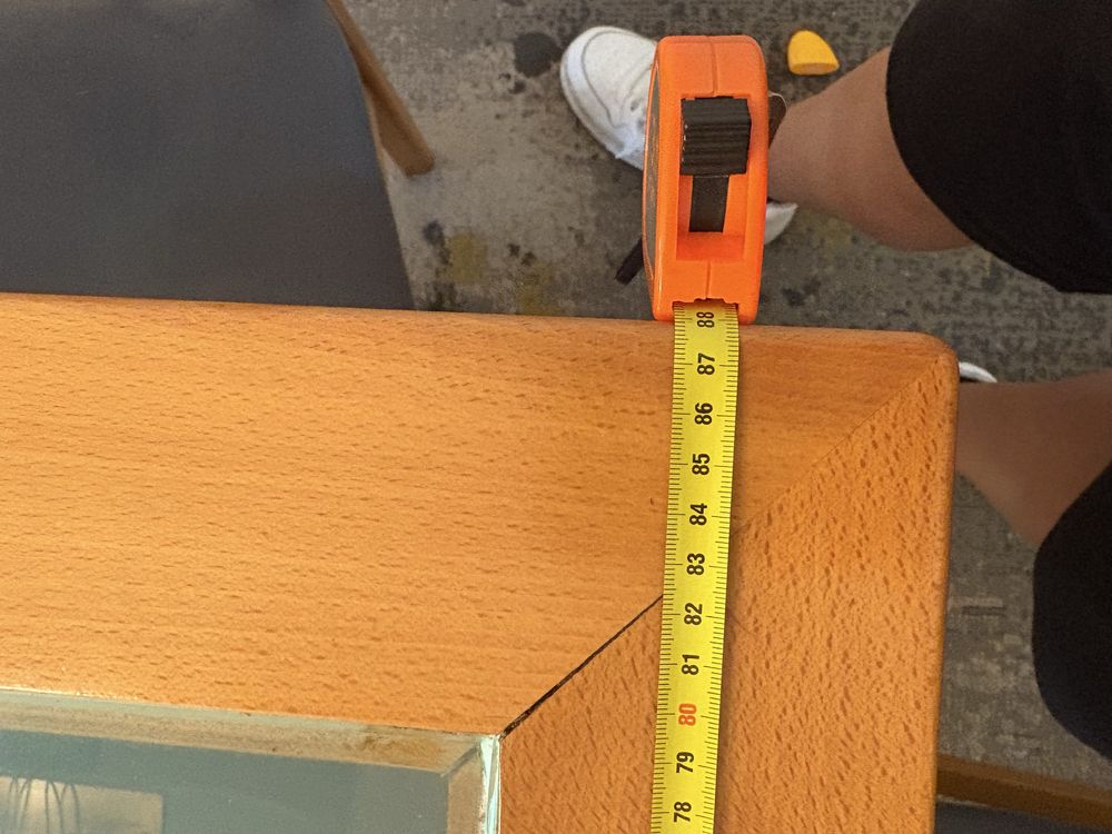 Mesa Com Vidro Temperado e 6 cadeiras