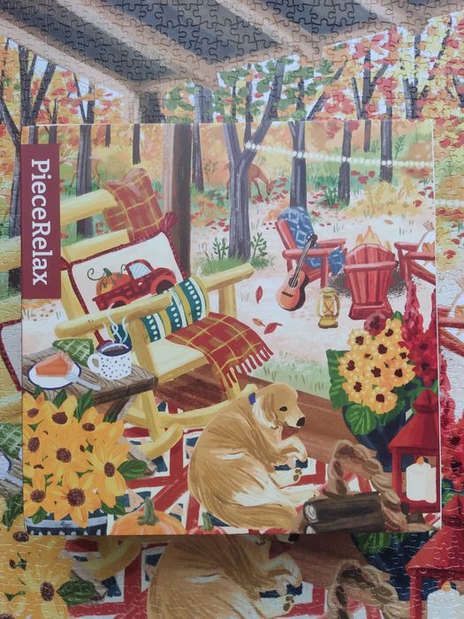 Puzzle PieceRelax, 1200 el. Cozy autumn fireplace