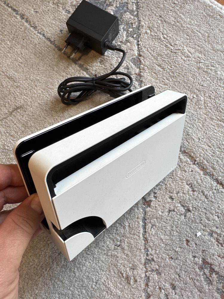 Nintendo switch Oled + 3 gry + Mariokart etui orginał NINTENDO