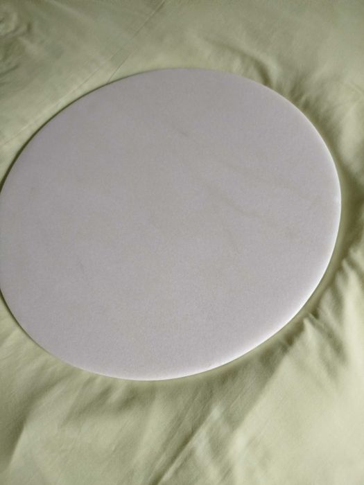 Tampo de mesa em mármore