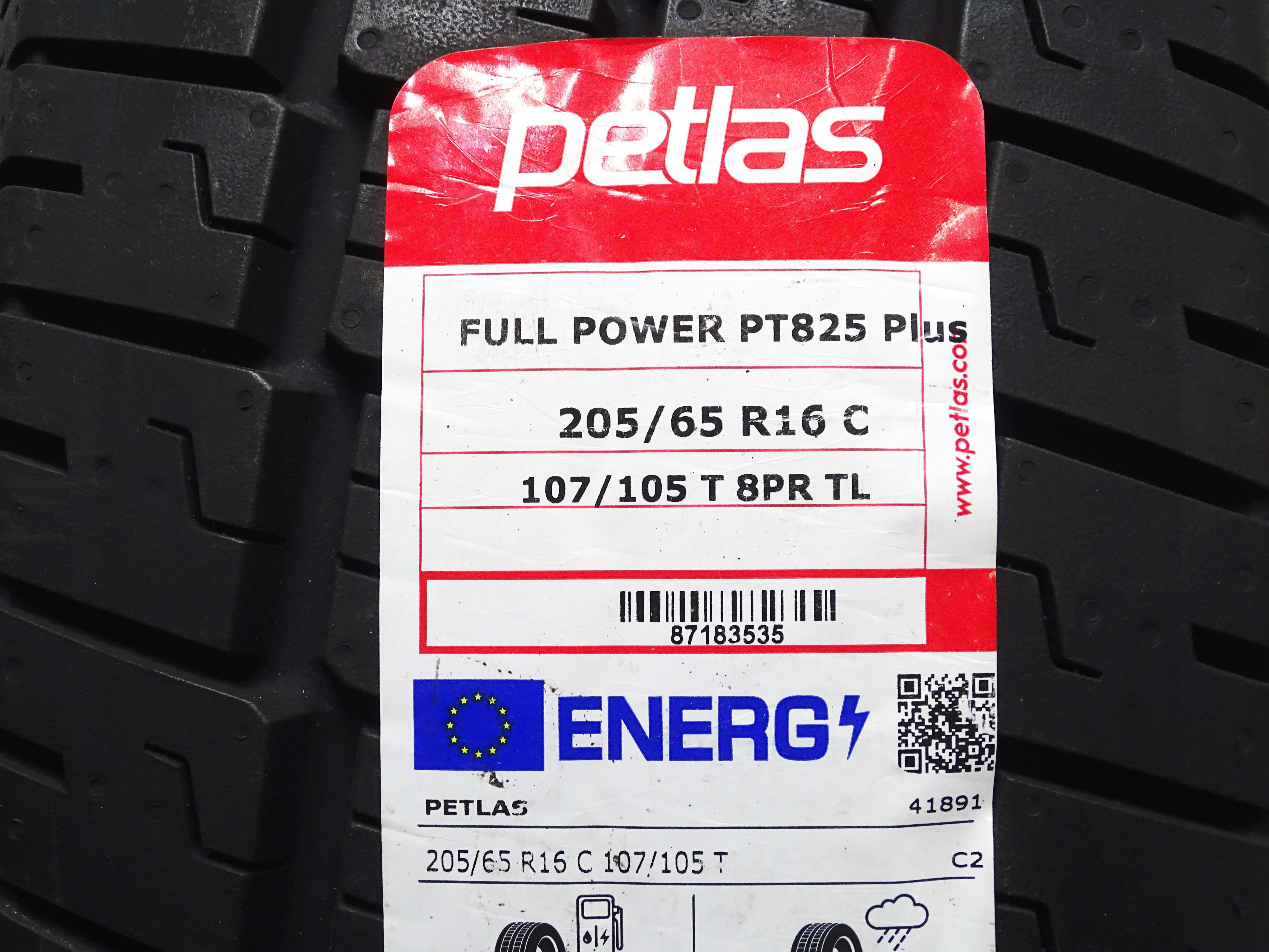 1x PETLAS 205/65R16C 107/105T FULL POWER PT825+