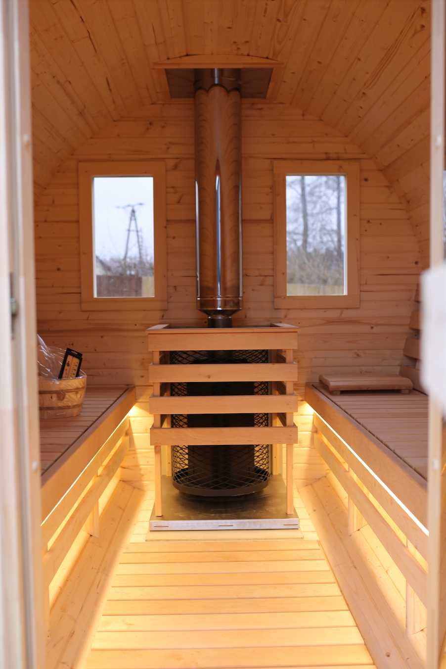 Sauna okrągła! Nowoczesna! WSZYSTKO W CENIE