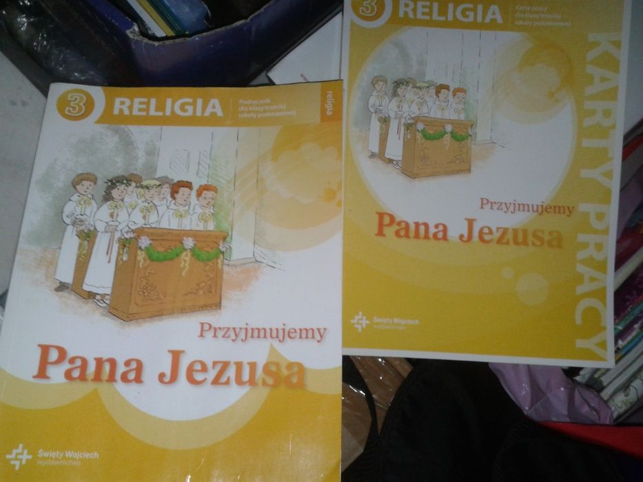 Podręcznik zestaw Pana Jezusa religia do klasy 1-3 podstawowej karty