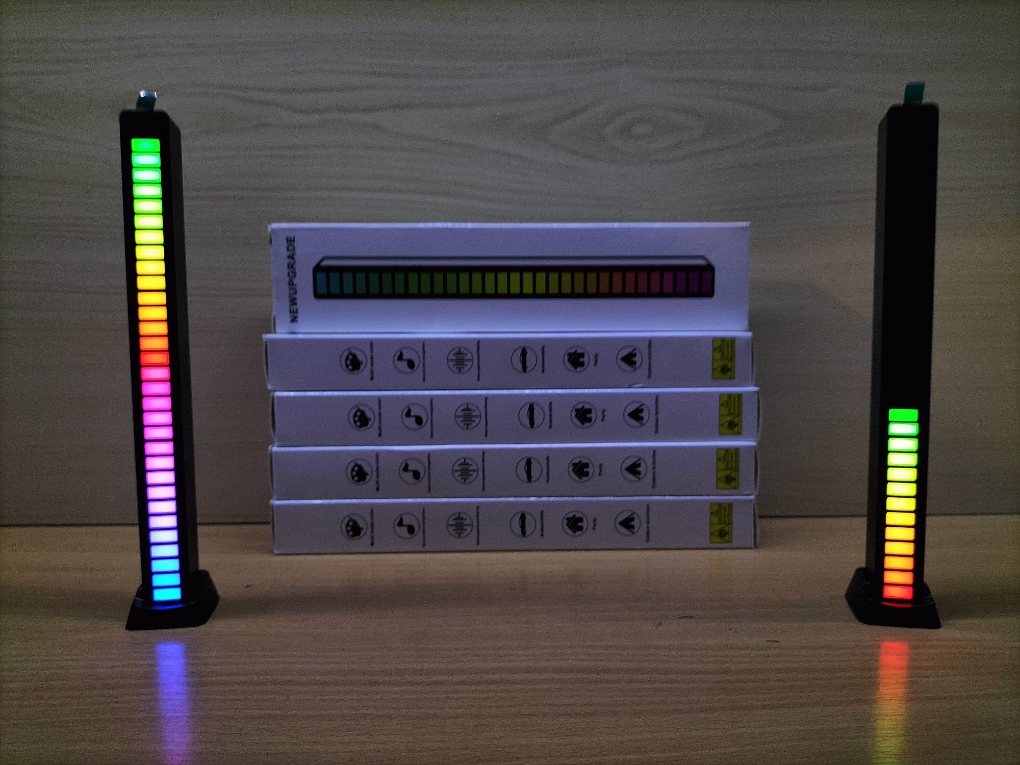 Bardzo Efektowny Gadżet.Nowa Listwa RGB Led.Z AKUMULATOREM.