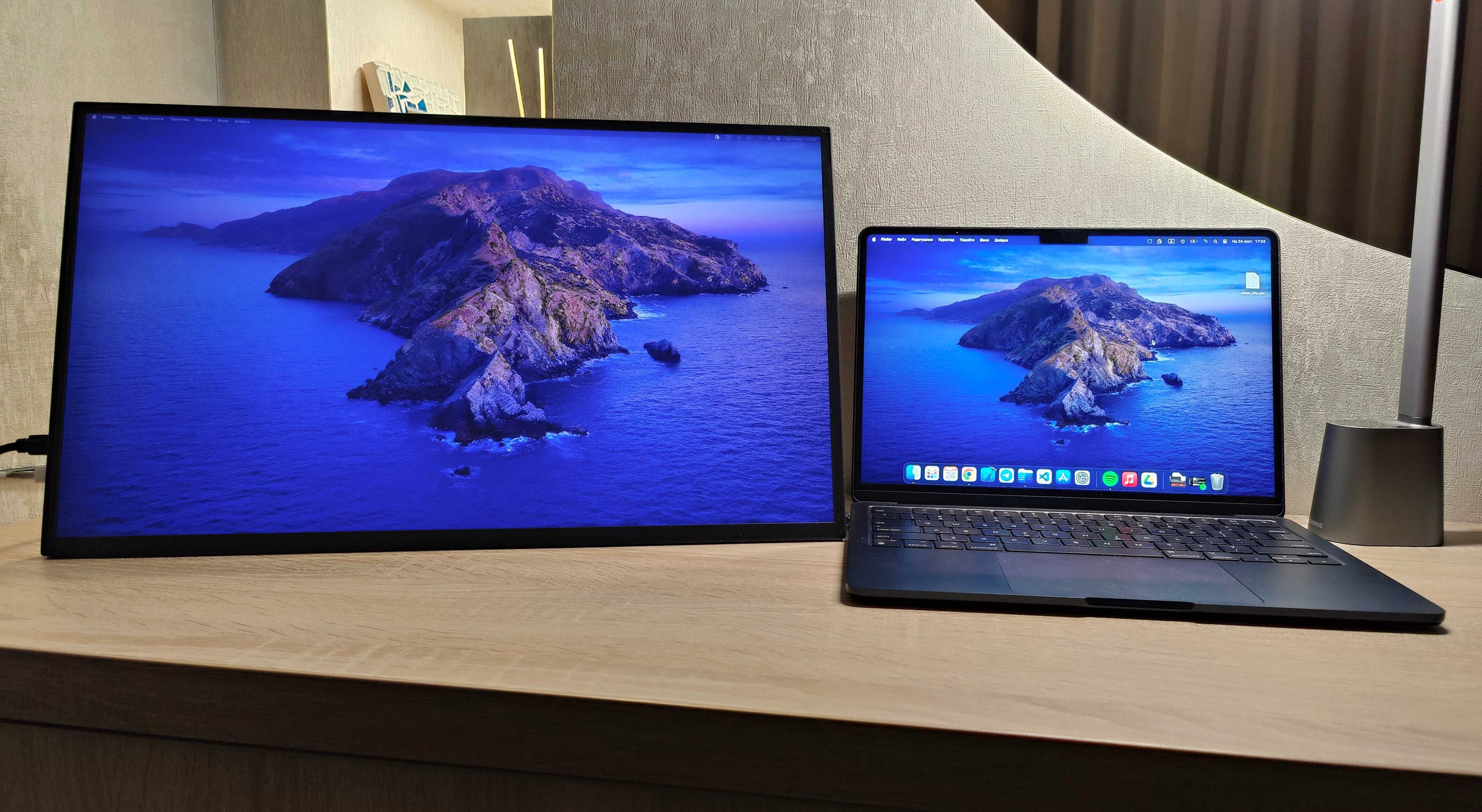 Портативний монітор UPERFECT UMax 22'' 2K IPS USB-C (Touch/No Touch)