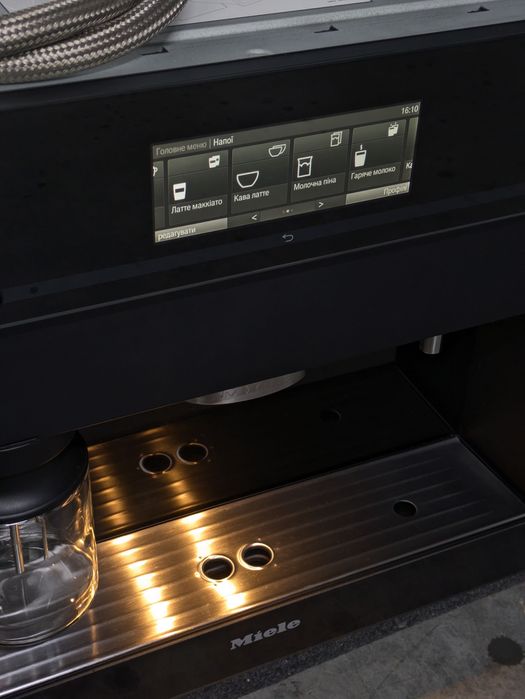 Кавомашина Miele CVA 6805 з Підключенням до води Чорний Обсидіан