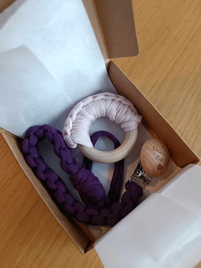 Zawieszka do smoczka + gryzak