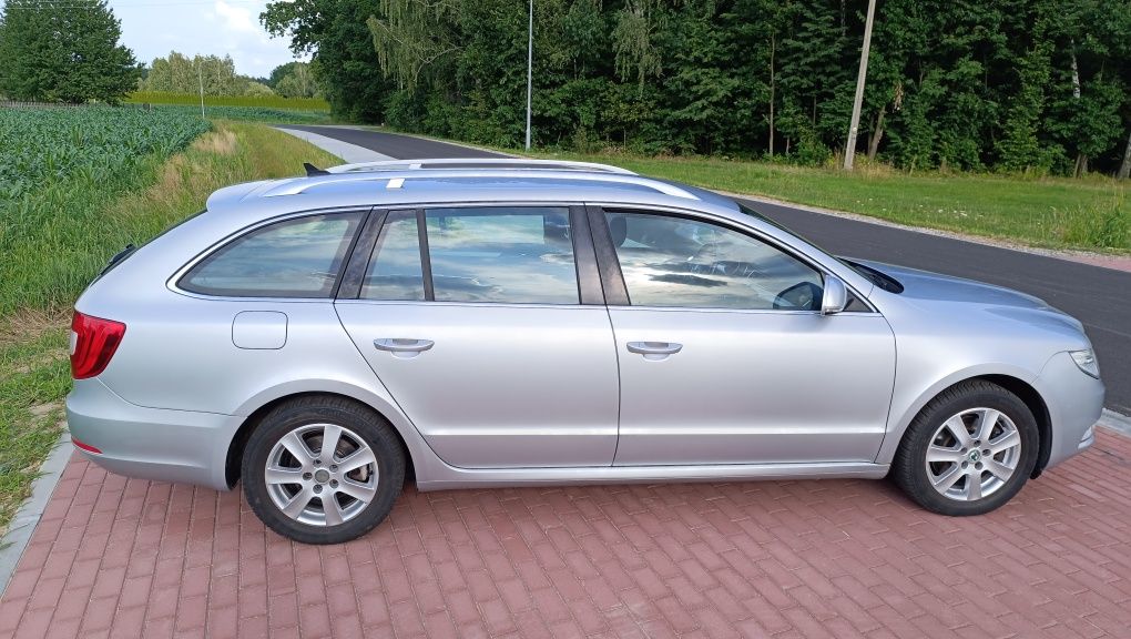Skoda Superb 2 2.0 TDI cr, sreberko, klima, alumy, oryginał