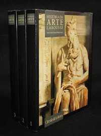 Livros História da Arte Larousse 3 volumes Completo