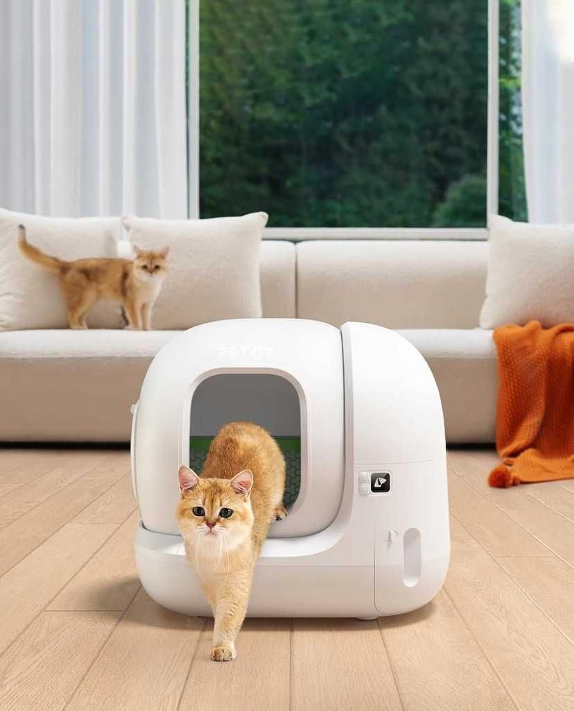 PETKIT PURA MAX 2 – samoczyszcząca kuweta 76 l z matą, filtrami i app