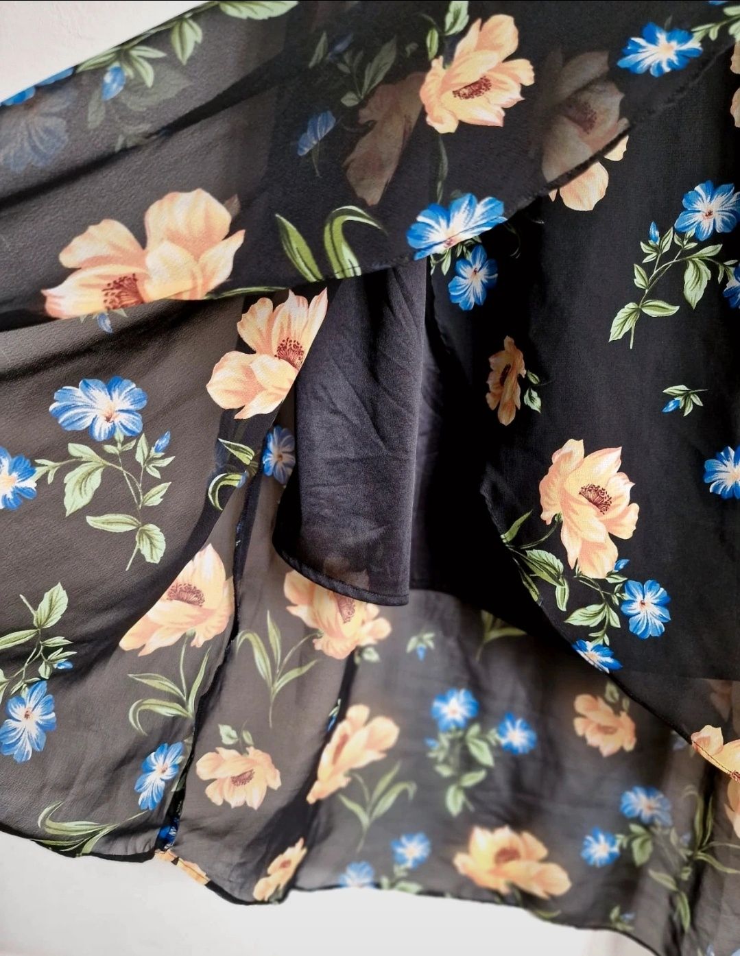 Sukienka w kwiaty floral roz. 46, New Look, maternity, plus size