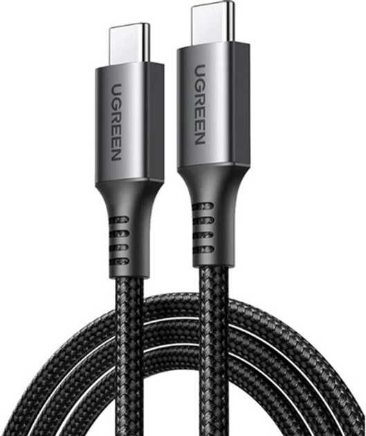 Кабель  Ugreen Type-C 100W для швидкого заряджання 2 м Black (US555)
