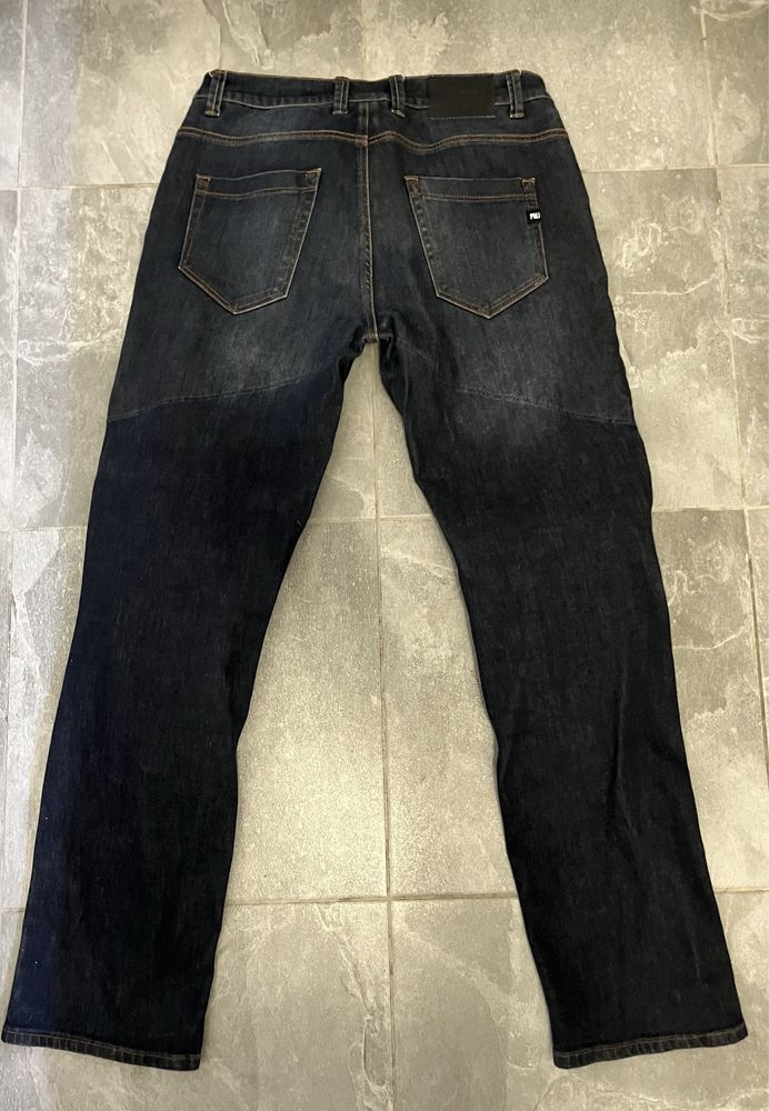 Spodnie motocyklowe jeansowe PMJ Italy roz 34