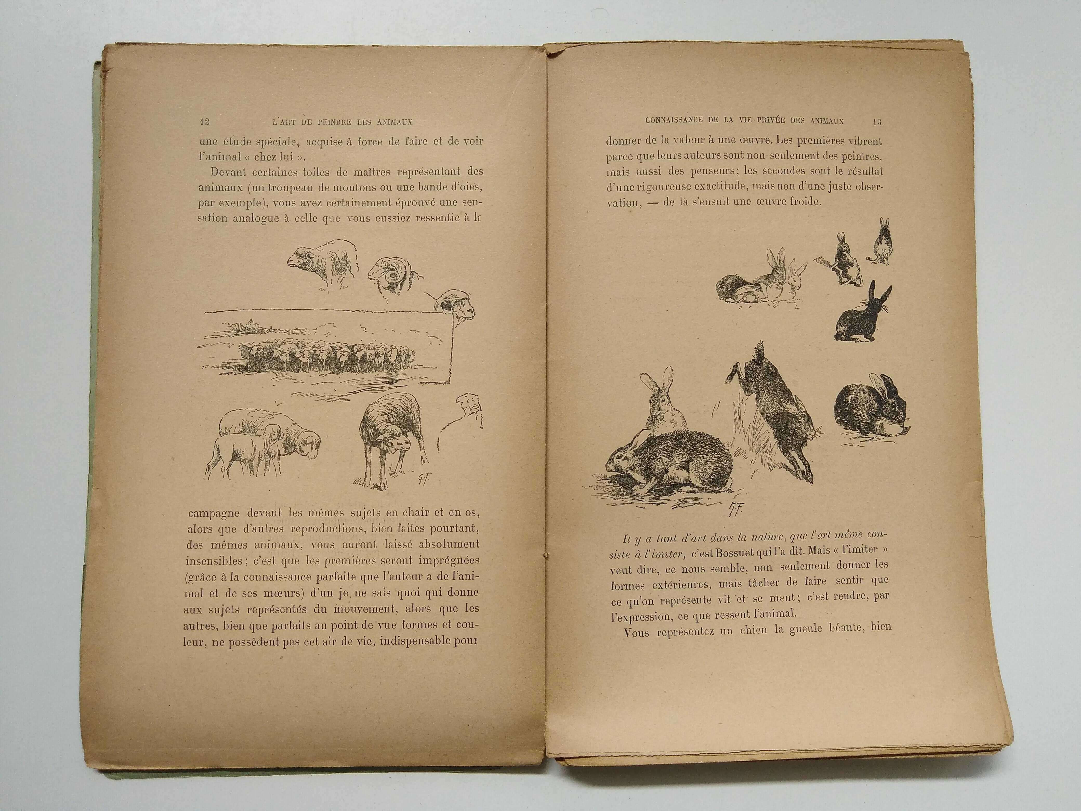 livro: "L'art de peindre les animaux a l'aquarelle" (1938)
