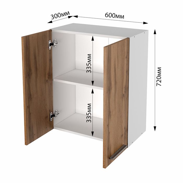 Тумба кухонна верхня 60 см. /модуль кухонний з полицею