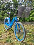 Gazelle miejski rower damka z oświetleniem koła 24 i 26" koszyk dynamo