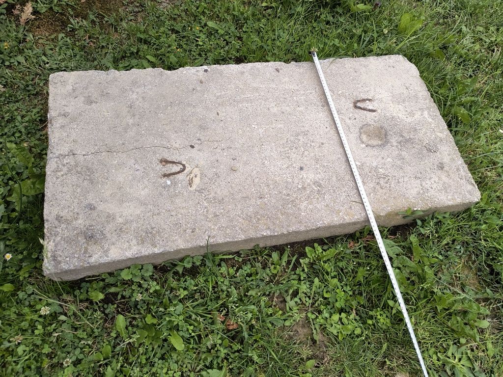 Płyta betonowa do oddania