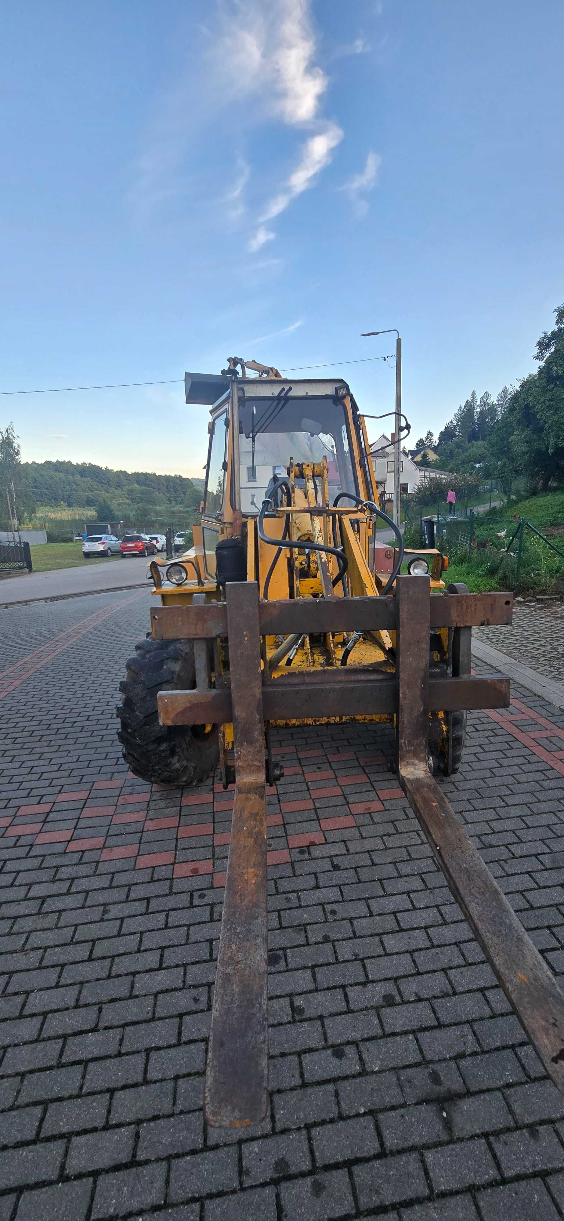 koparko ładowarka Kramer 516 4x4  krokodyl, OC, faktura, komplet łyżek