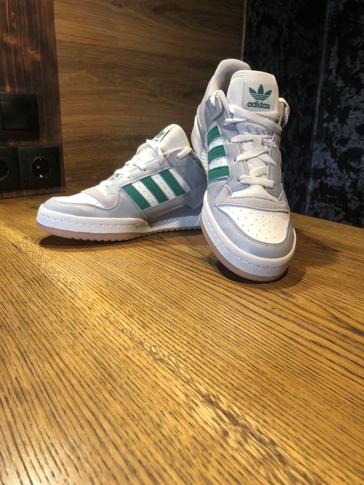 Кросівки чоловічі Adidas Forum low classic shoes grey FZ6274
