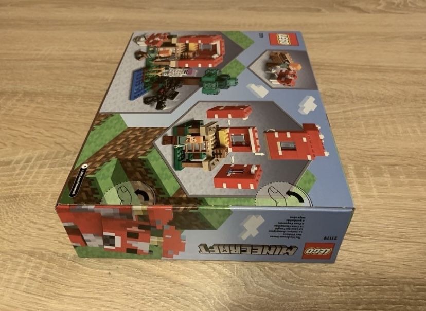 Nowe Lego MINECRAFT 21179 Dom w grzybie