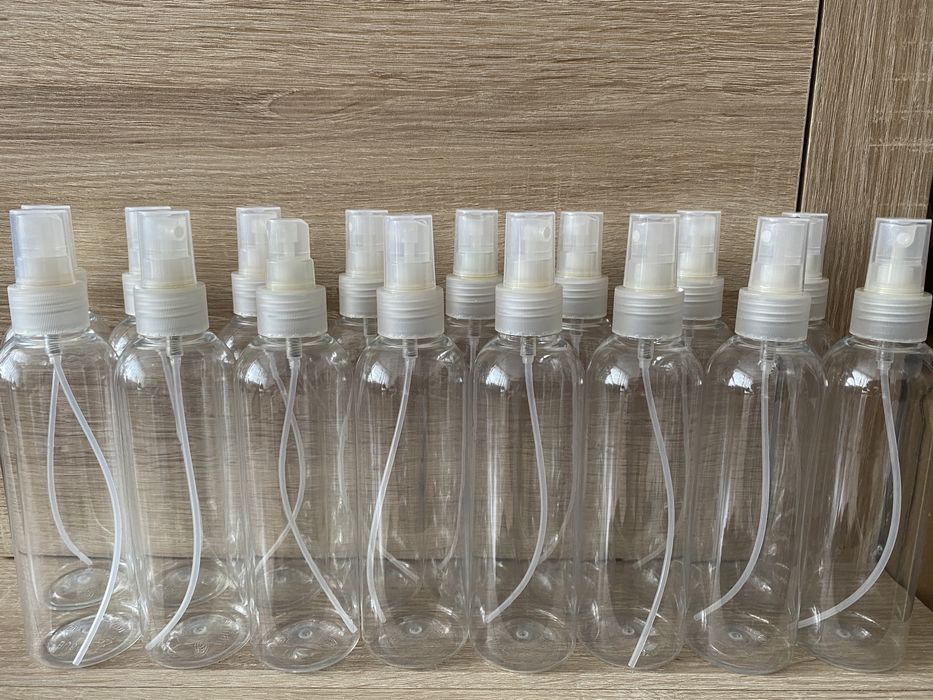 Butelka plastikowa 200ml z atomizerem NOWA