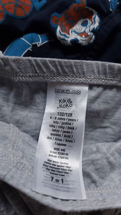 Zestaw bokserki i majtki, 4-5 lat, nowe bez metki
