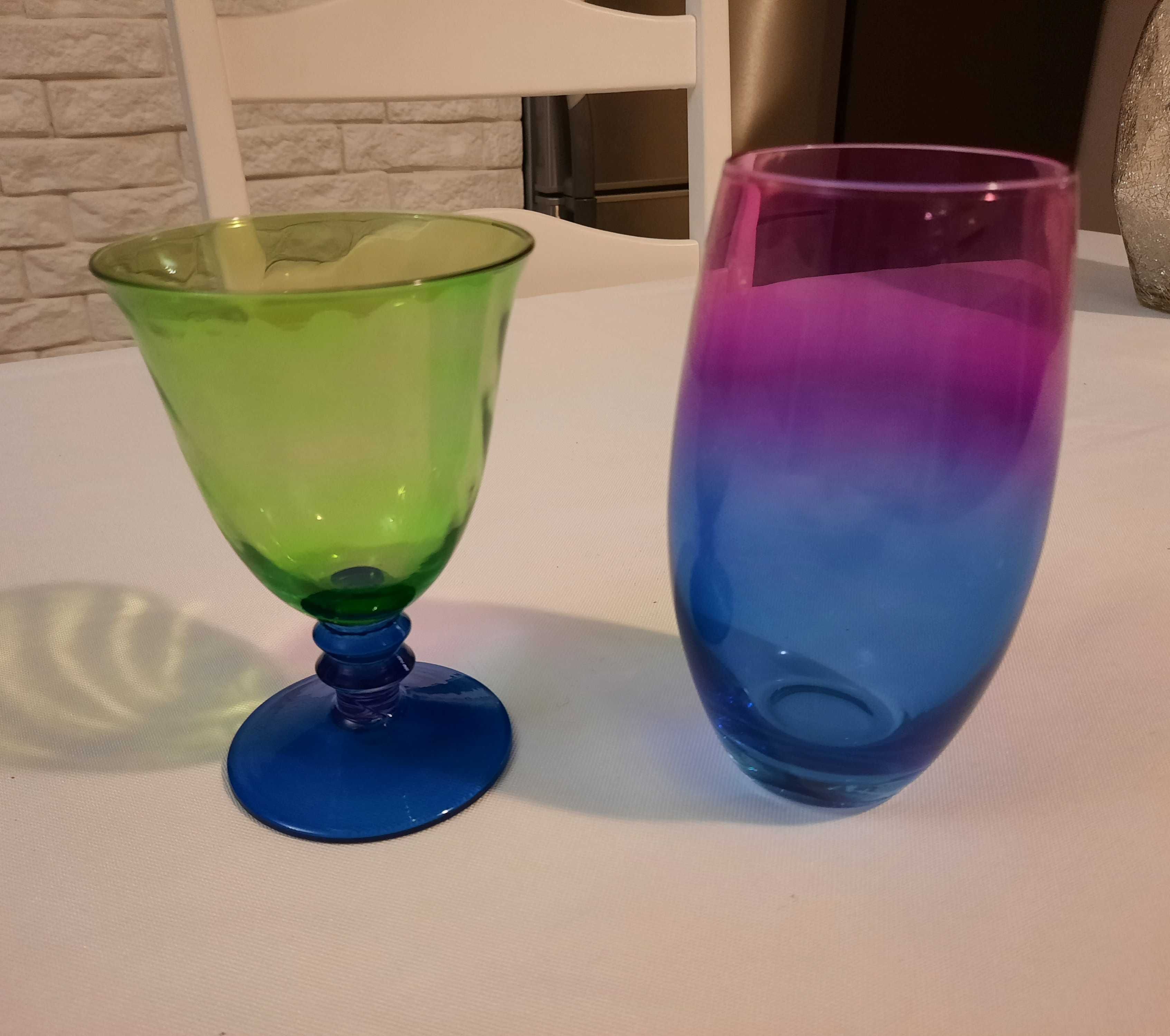 Komplet szklanek ombre