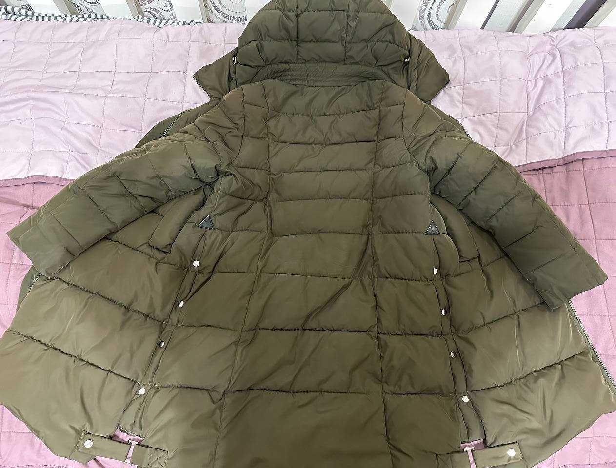 Зимове пальто на дівчинку 8-10 років