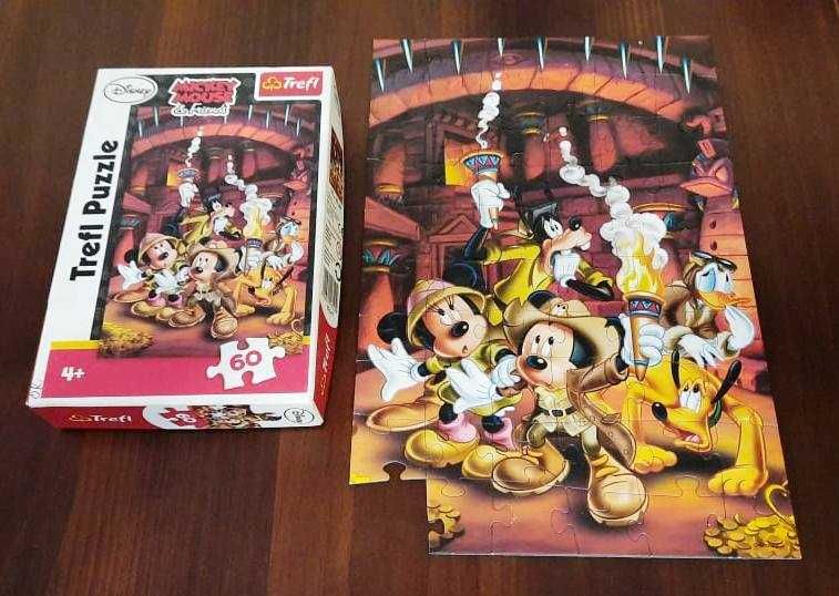 Puzzle Trefl 60 elementów – Disney Mickey Mouse & Friends