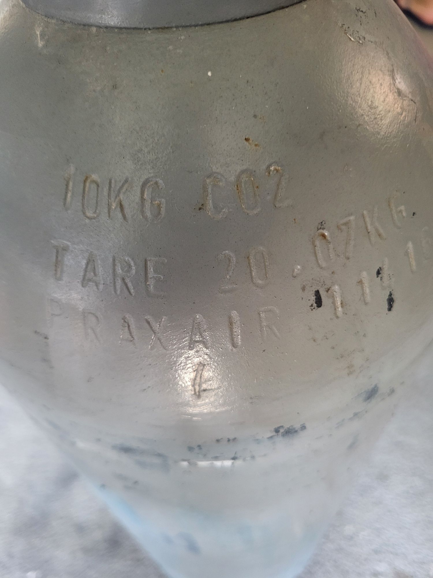 Garrafa de co2 .