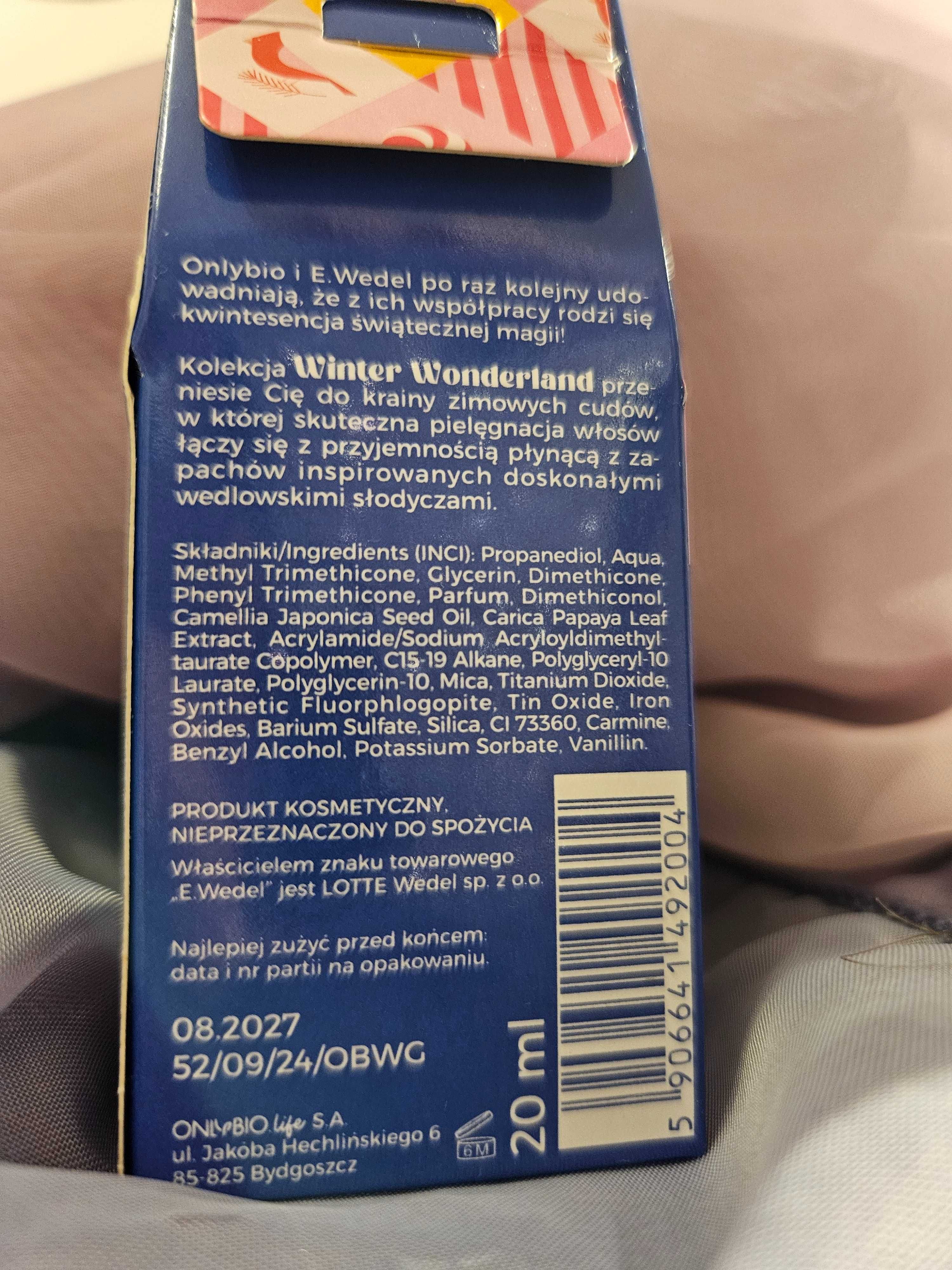 Olejek wygladzający Wedel