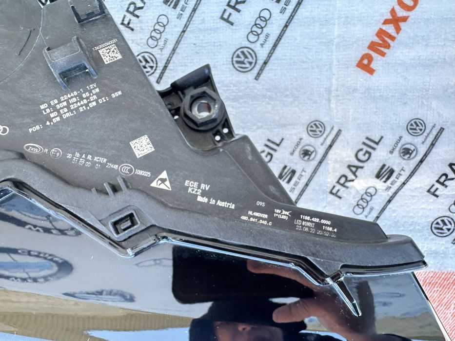 Audi Q7 4M0 2020+ Фари передні Full Led Matrix ЄВРОПА