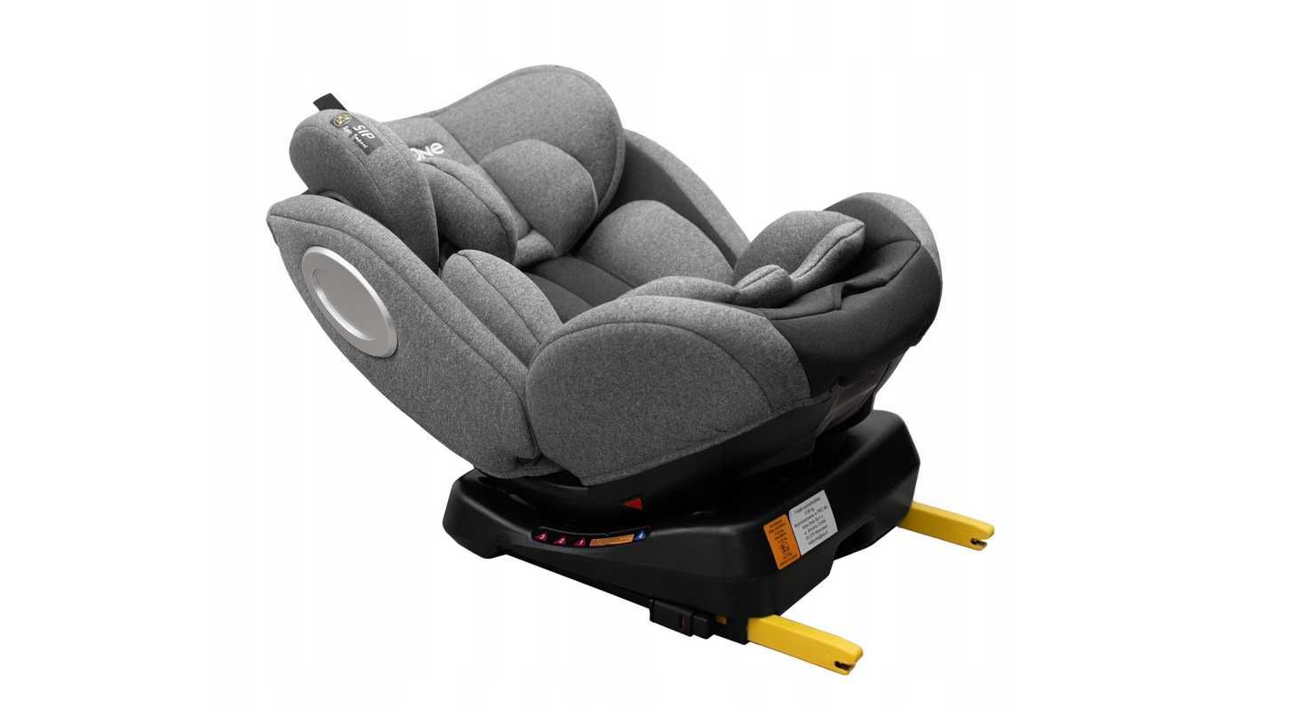 Obrotowy 360° Fotelik samochodowy Kids Zone ISOFIX 0-36 kg Nowy (F14)