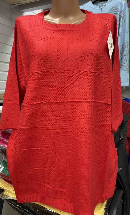 Американка с ажурная вязка. Кашемир