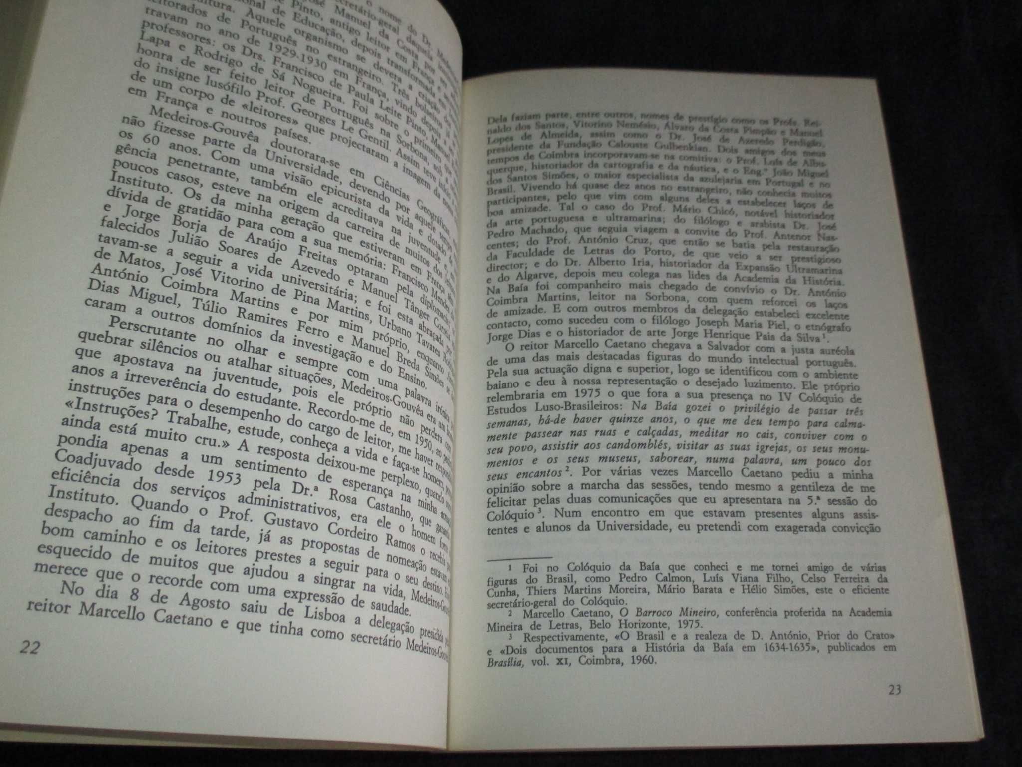 Livro Marcello Caetano Confidências no exílio 1985 Verbo