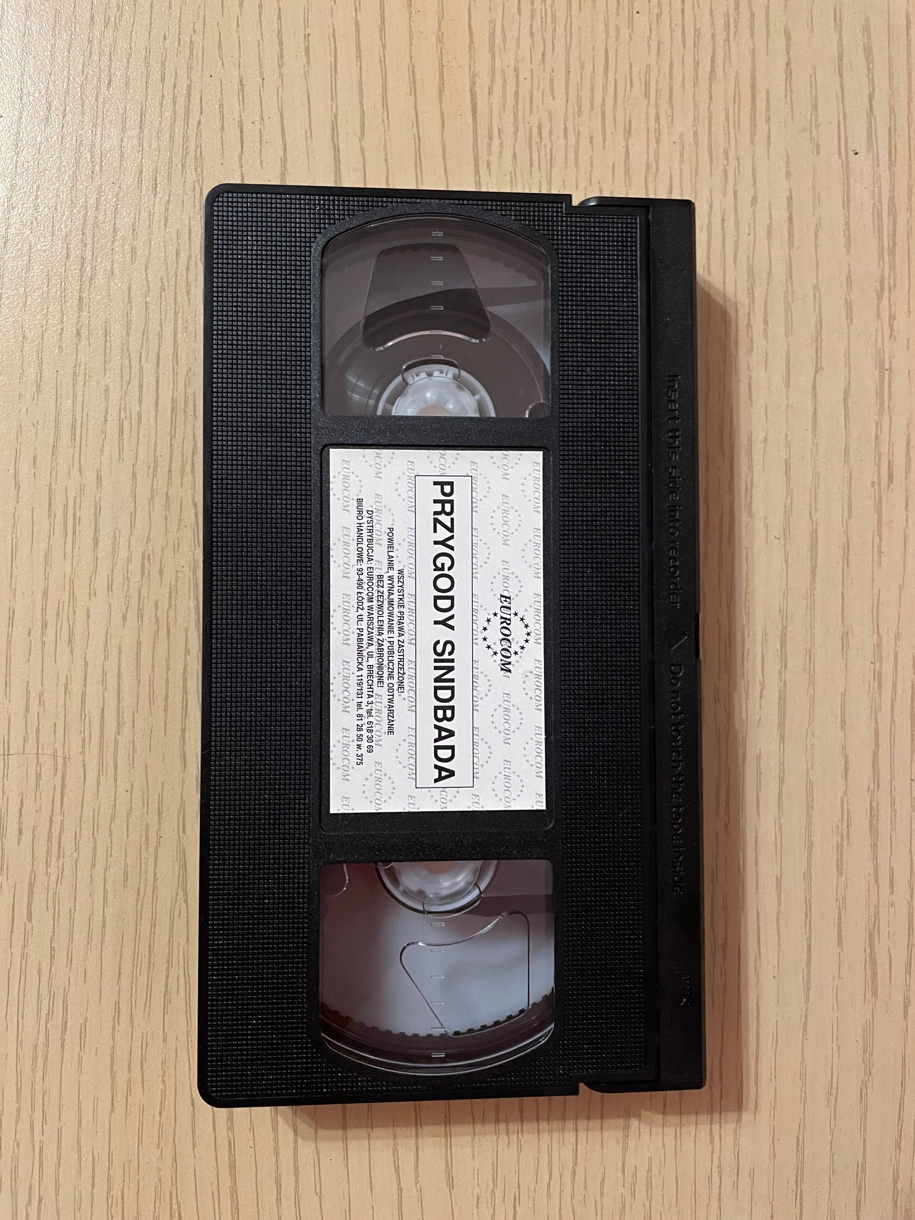 Przygody Sindbada EUROCOM VHS PL kaseta
