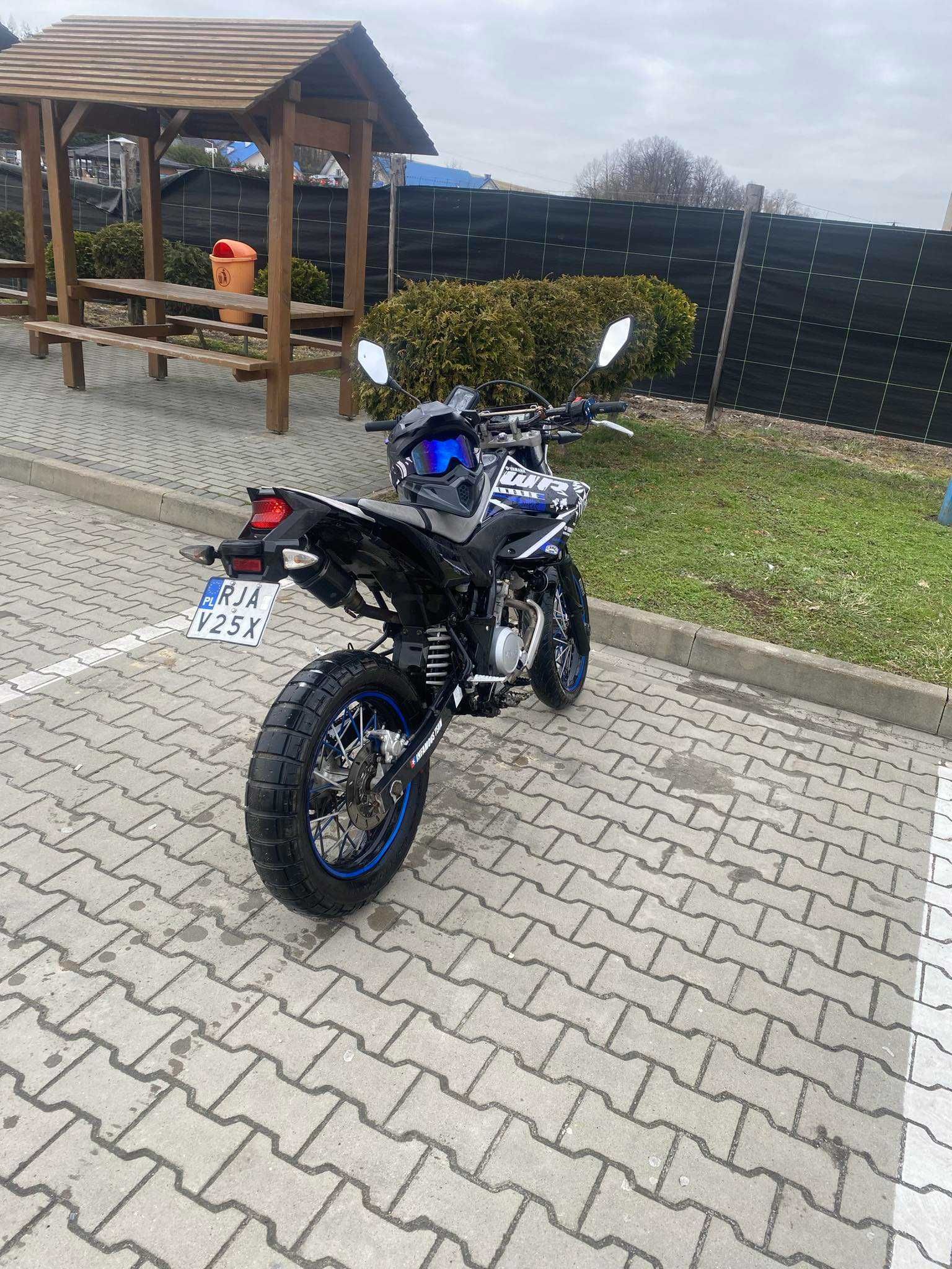 Yamaha WR 125 swieżo po remoncie