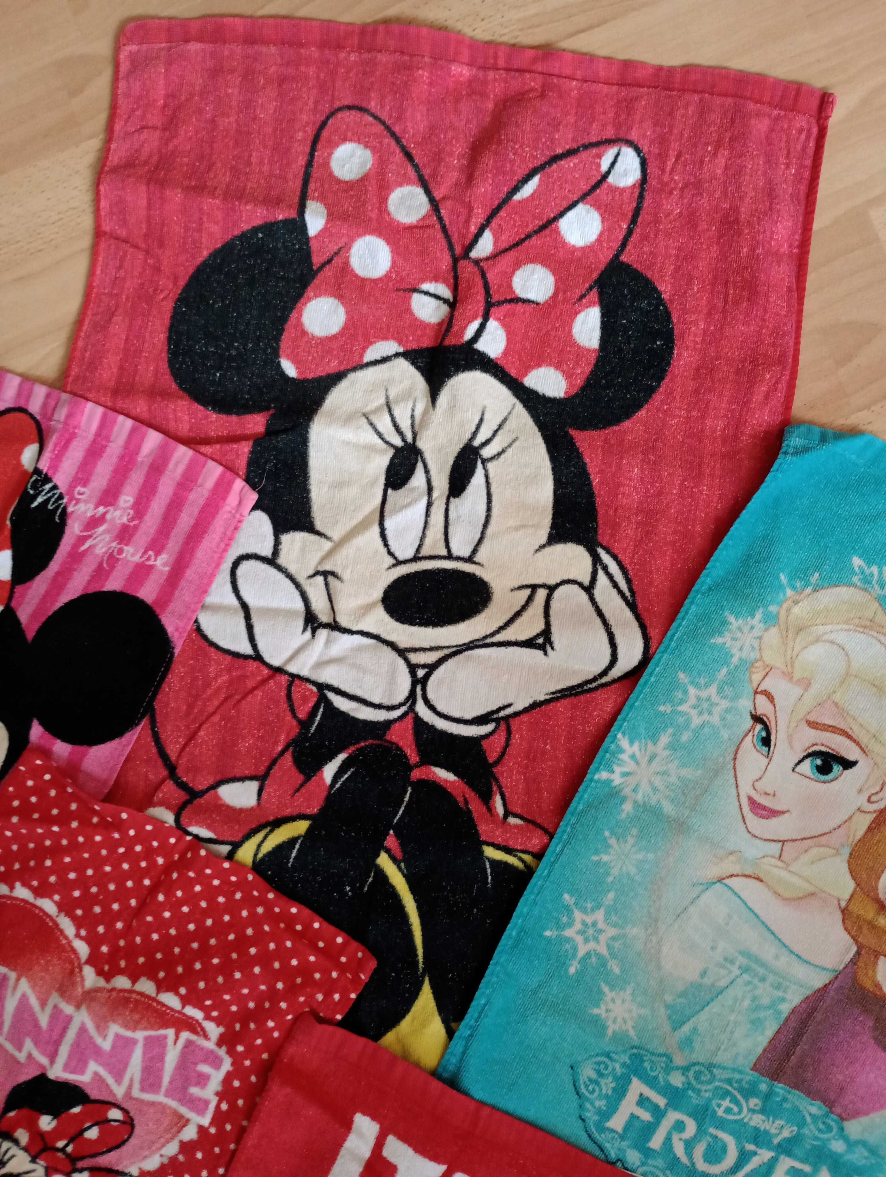 Zestaw ręczników MYSZKA MINNIE KRAINA LODU dla dzieci+gratis maskotka