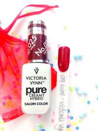 Nowy lakier hybrydowy victoria vynn dry wine 025 manicure pielęgnacja