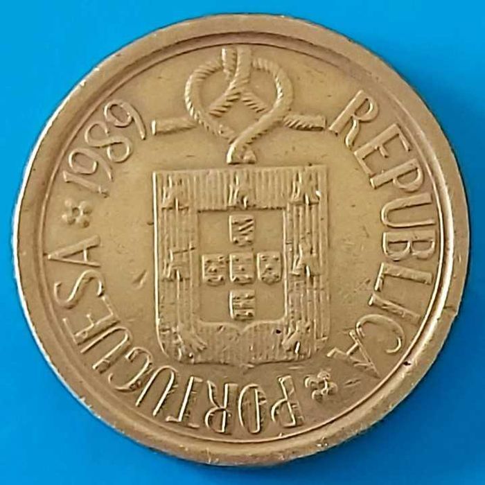 10$00 de 1989 Republica Portuguesa