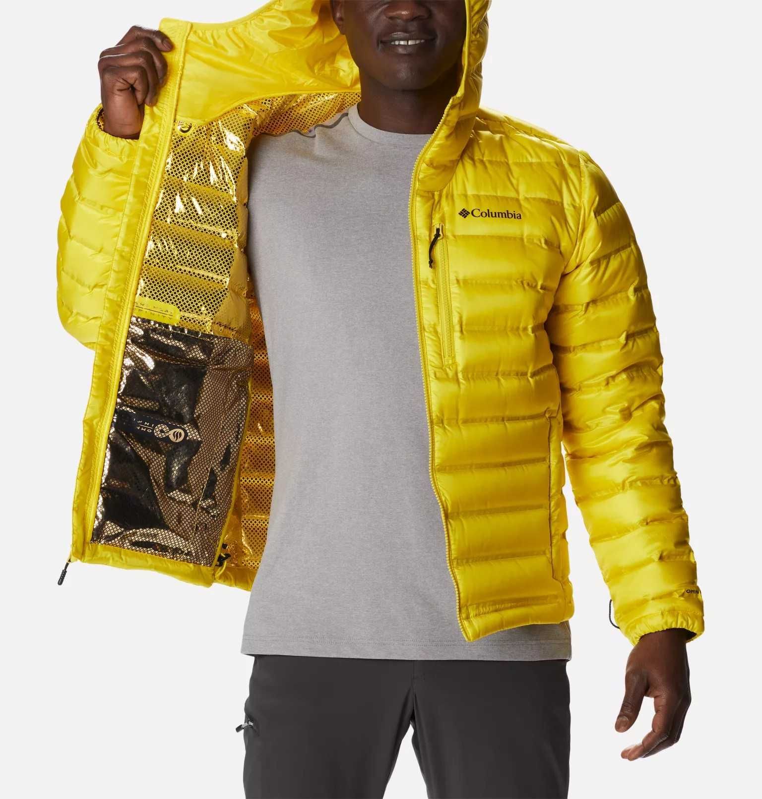 Kurtka męska Columbia Pebble Peak Down Hooded Jacket M,L