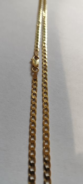 Złoty łańcuszek pancerka 333