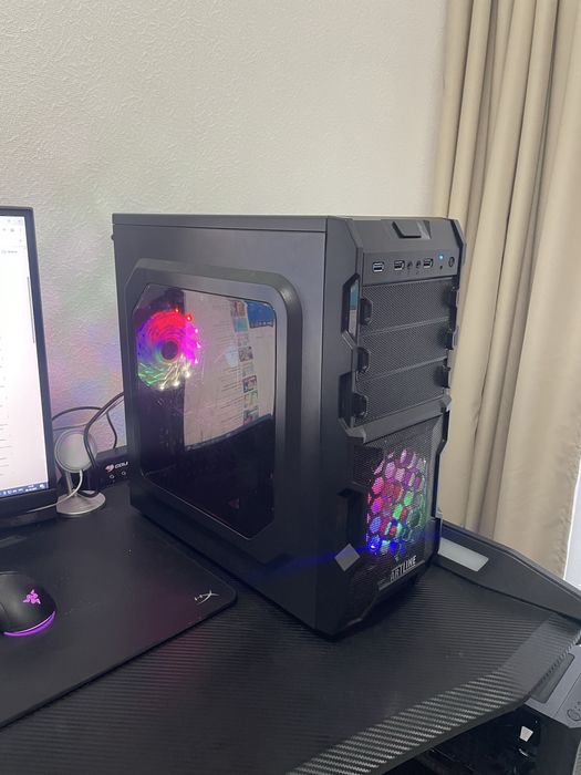 Игровой ПК i3-9100f Gtx 1050Ti 4gb / 16gb RAM SSD+HDD