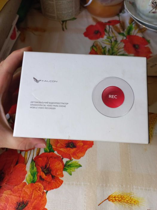 Відеореєстратор Falcon HD89-2CAM-GPS Wi-fi на дві камери