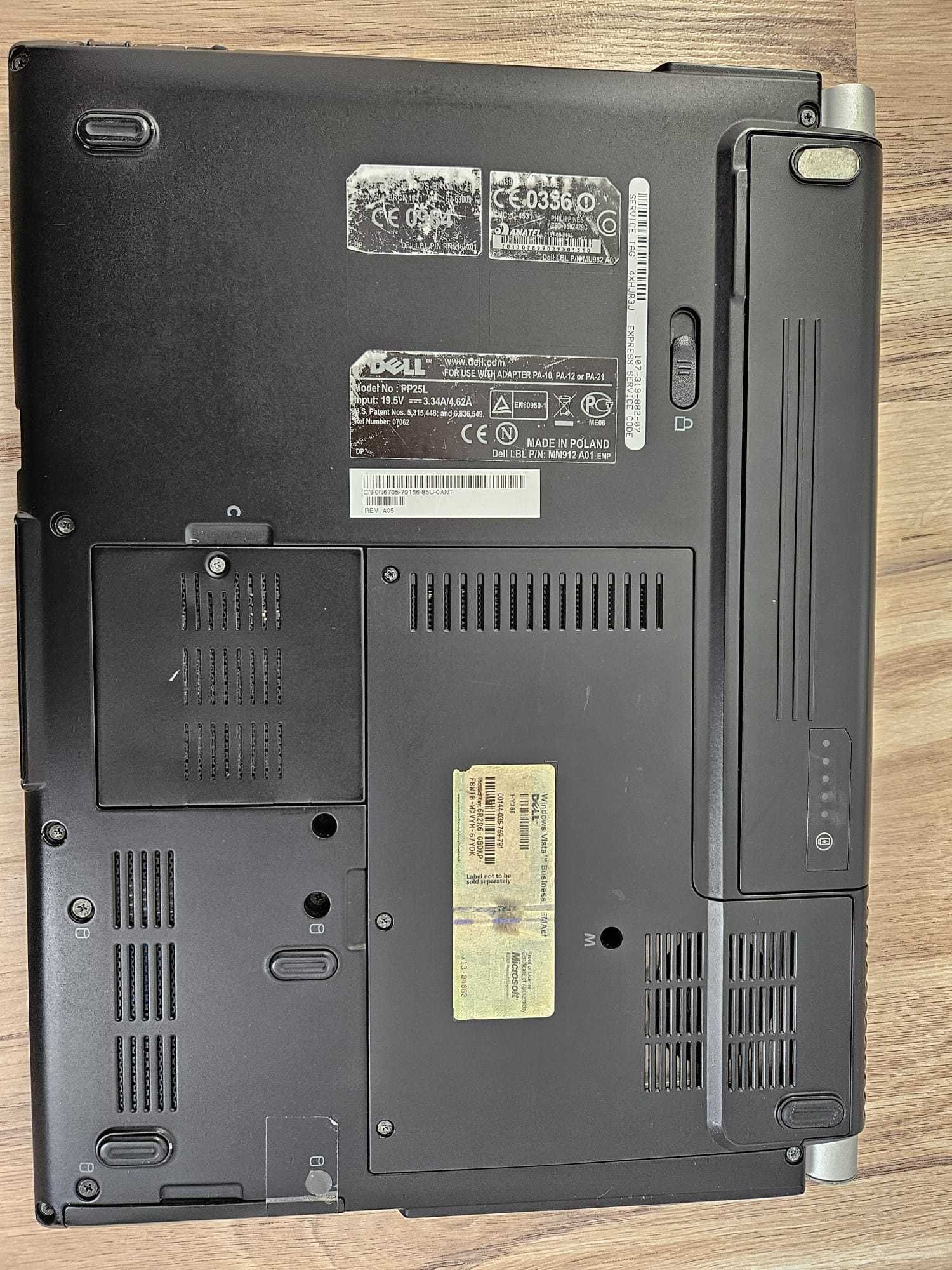Laptop Dell XPS M1330, stan dobry, sprawny, z zasilaczem