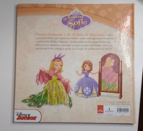Livro: A Princesa Sofia - O baile de máscaras
